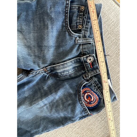 Vintage Coogi Australia Jean Shorts Embroidered Patch Baggy Size 6 Boy Girl - Picture 4 of 16